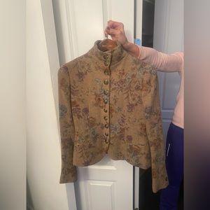 Ralph Lauren black label floral jacket